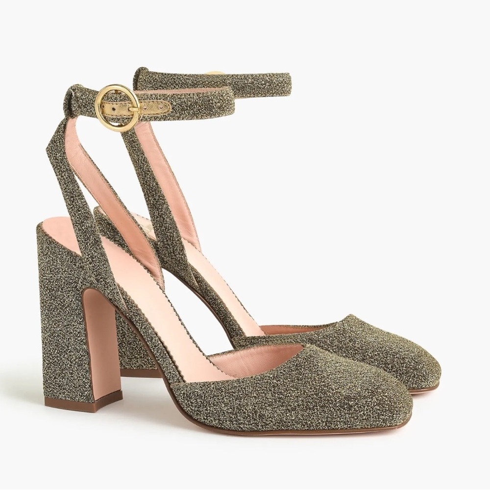 J. Crew Harlow Ankle Strap Heels